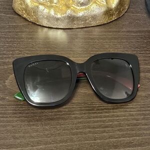 Gucci Black Square Sunglasses